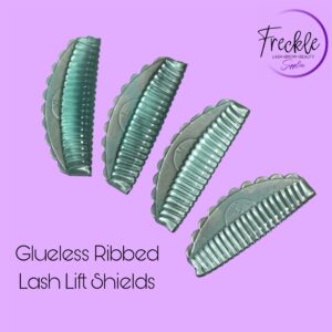 Ribbed Glueless Lash Lift Shields
