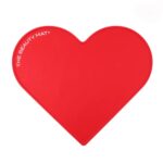 The Heart Beauty Mat - Cherry Red