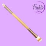 Soft dual ended brush for brows and makeup