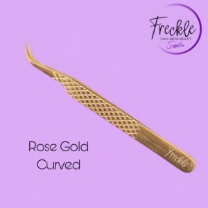 Curved Tweezer - Rose Gold