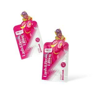 Pink Flash Lash & Brow Lift Sachets Step 1 x 5 pcs