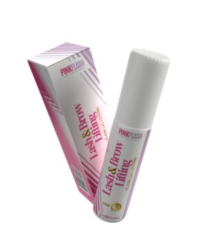 Pink Flash Lash & Brow Lift Step 3