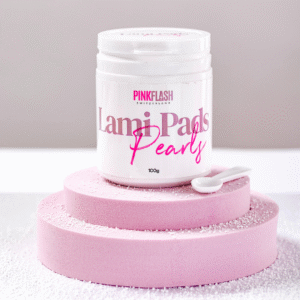 Pink Flash Lami Pearls