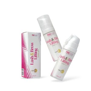 Pink Flash Lash & Brow Lift Step 1