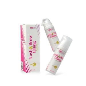 Pink Flash Lash & Brow Lift Step 2