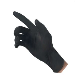 Black Nitrile Gloves - Bag 50pcs