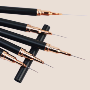 Nail Art Fine Line Detail Brushes x 5