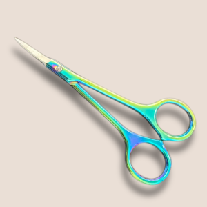 Curved Nail Cuticle Scissors - Round Handle