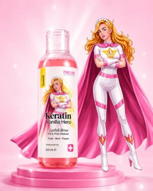 Pink Flash Keratin Vanilla Hero - Lash & Brow Cleanser