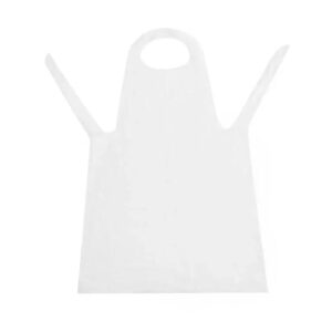 Disposable Aprons - White x 100